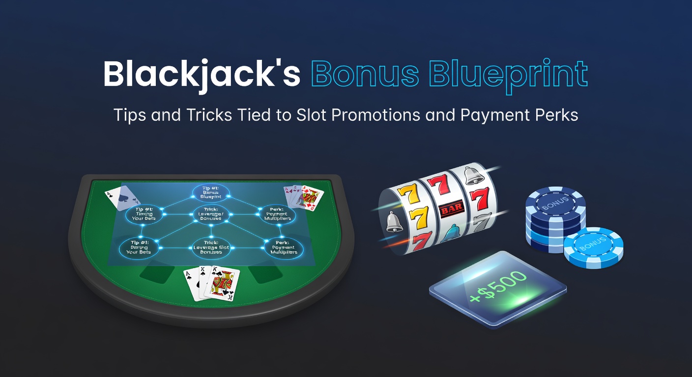 Vibrant blackjack table with slot machine symbols overlayed, illustrating bonus connections