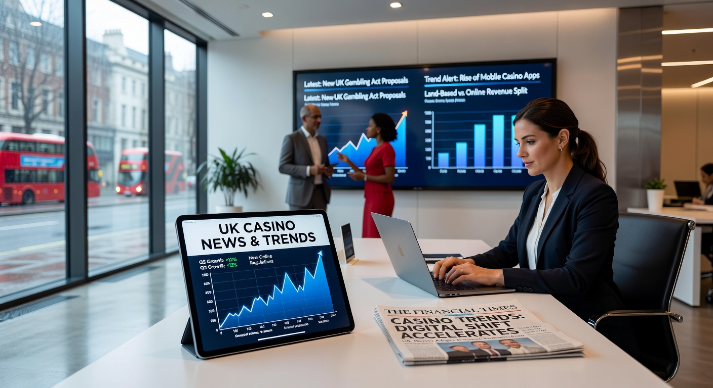 Graphic illustration of AI chatbot interfaces displaying casino recommendations and warning icons for unregulated gambling sites