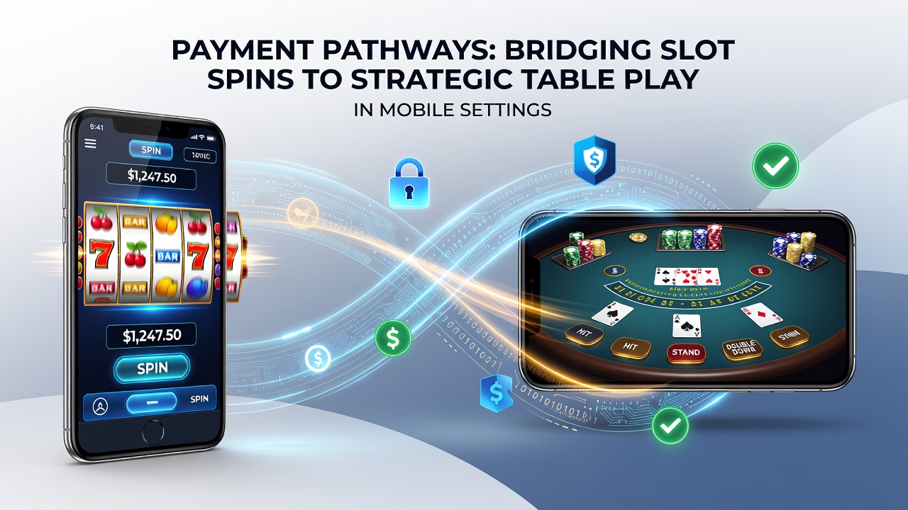 Close-up of mobile screen displaying wallet balance and game transition options