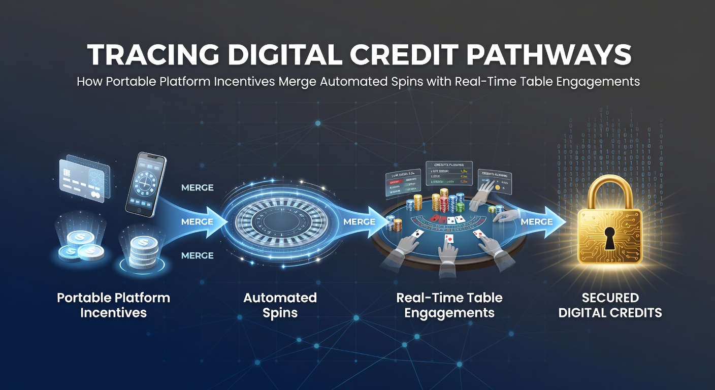 Digital credit flows connecting mobile slot spins to live dealer tables on portable platforms